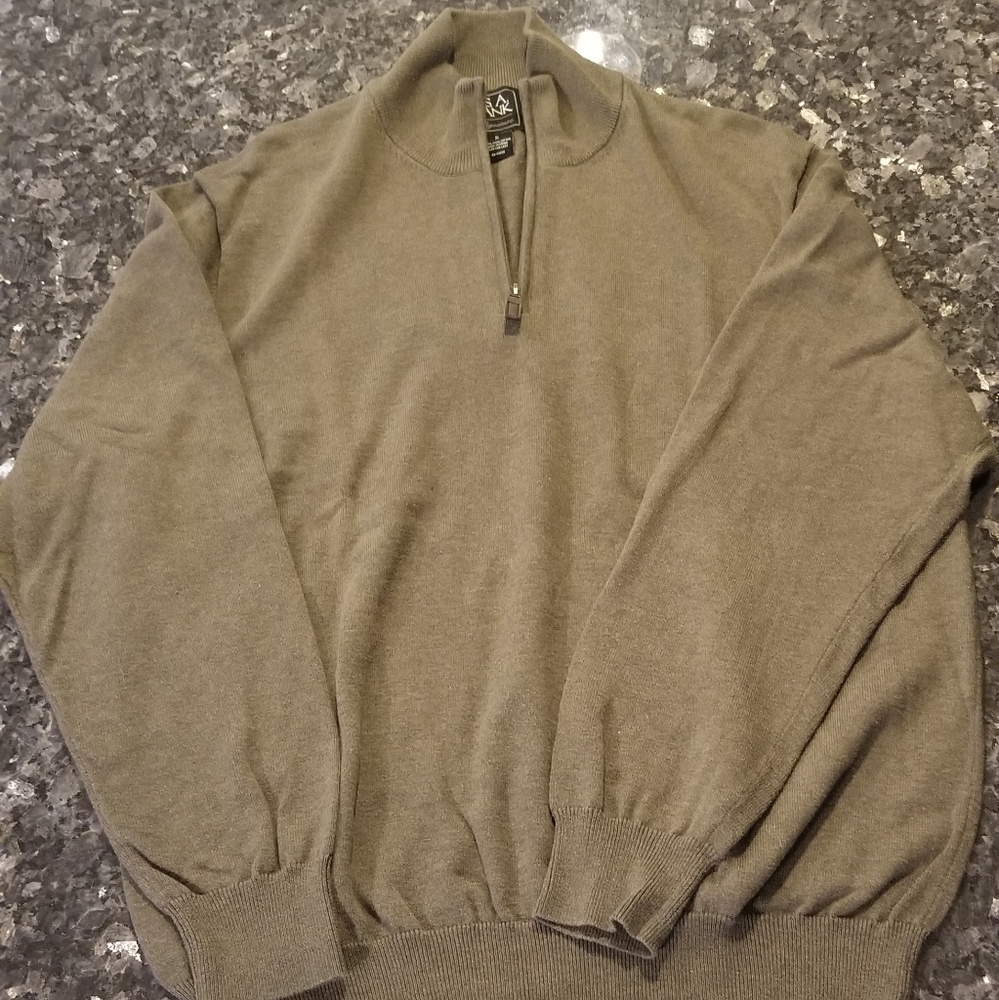 Jos A Bank hunter green men's sweater XL